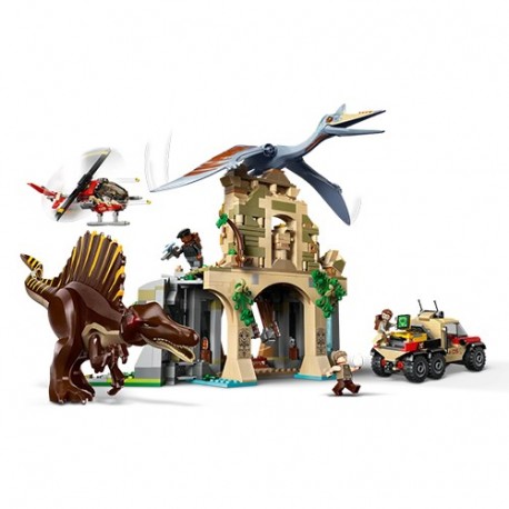 LEGO MISSIONE AEREA CON SPINOSAUR