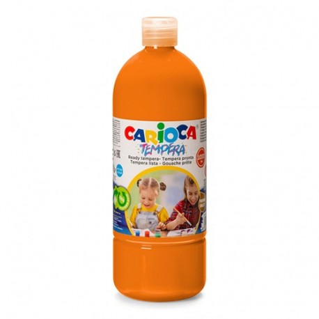 TEMPERA 1000ML CARIOCA  ARANCIO  -