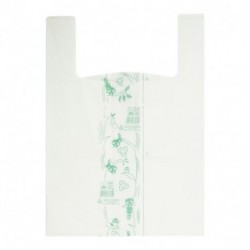 SHOPPER BIO BIANCHE 44+34X60 500PZ