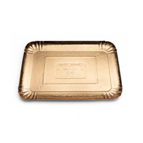 VASSOI RETT. ORO 23,7X15,7 -N3 5KG -