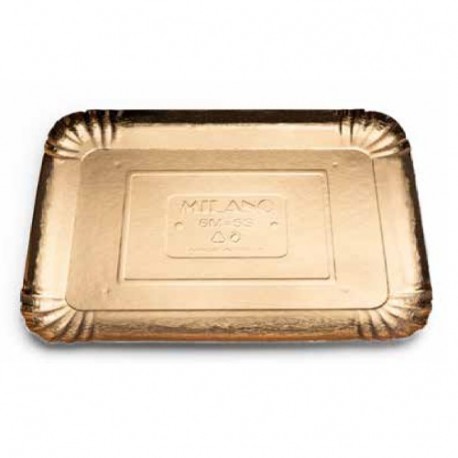 VASSOI RETT. ORO 33,2X25,5 -N7 10KG -