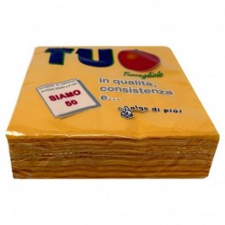 TOVAGLIOLI 33X33 2 VELI GIALLO -