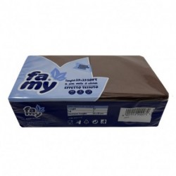 TOVAGLIOLI 25X25 2V CACAO 80PZ -