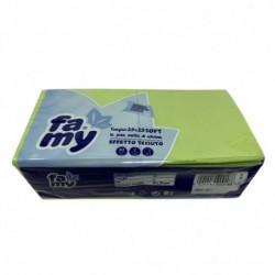 TOVAGLIOLI 25X25 2V VERDE MELA 80PZ -