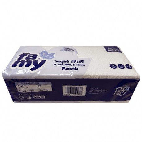 TOVAGLIOLI 33X33 FAMY 1V 150PZ -
