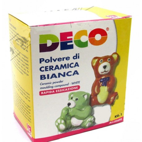 POLVERE CERAMICA BIANCA 1KG - 05695