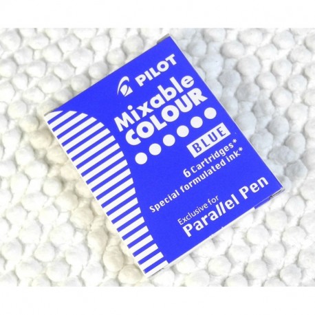 CARTUCCE PARALLEL PEN 6PZ. BLU - 04907