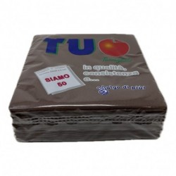 TOVAGLIOLI 33X33 2V CACAO - 00700700VM