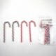 SET 4 STICK NATALIZI IN PLASTICA H.12CM