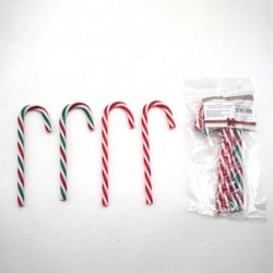 SET 4 STICK NATALIZI IN PLASTICA H.12CM