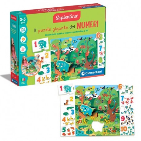 CLEM PUZZLE E GIGANTE SEI NUMERI