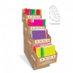 VASCHETTE 4 ESP. DA 100PZ. PPL FLUO ARCH