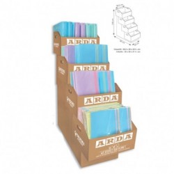 VASCHETTE 4 ESP. DA 102PZ. PPL PASTEL