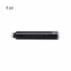 CARTUCCE STILOGRAFICHE NERE 6PZ. -