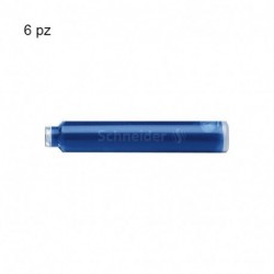 CARTUCCE STILOGRAFICHE BLU 6PZ. -