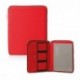 PORTABLOCCO DOX CON ZIP IN ECOP. ROSSO