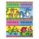 COLORO DIVERTENTI ANIMALI2 4 TIT.  -