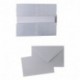 BIGLIETTI+BUSTE 100/100 7X11 F4 BIANCO