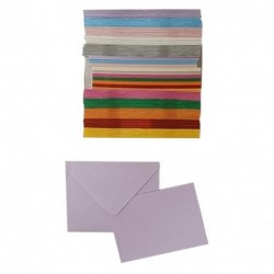 BIGLIETTI+BUSTE 100/100 6X8 MIGNON ASS