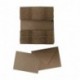 BIGLIETTI+BUSTE 100/100 6X8 MIGNON AVANA