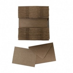 BIGLIETTI+BUSTE 100/100 6X8 MIGNON AVANA