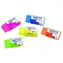 GOMME GIOTTO MINIGOMMA FLUO 60PZ. -