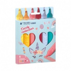 TRATTO VIDEO 6PZ. CANDY COLLECTION