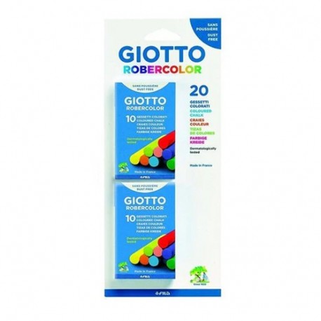 GESSI GIOTTO 10PZ.COLORATI 2CF IN BLISTE