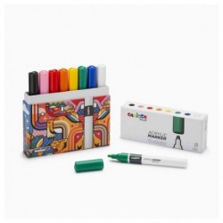 PENNARELLII PLUS ACRYLI C HARD BOX 8PZ.
