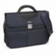 BORSA TESSUTO DOPPIO SCOMPARTO BLU -