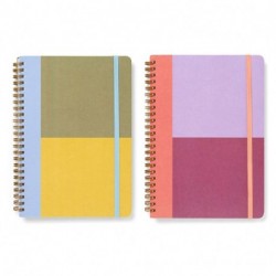 LETTS AGENDA 26-ACC COLOUR BLOCK A5 GIOR