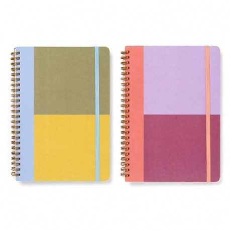 LETTS AGENDA 26-ACC COLOUR BLOCK A5 GIOR