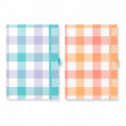 LETTS AGENDA 26-ACC GINGHAM A6 GIORNALIE