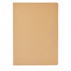TACCUINO ECOQUA PM A4 LINES BRUNO 40 FF