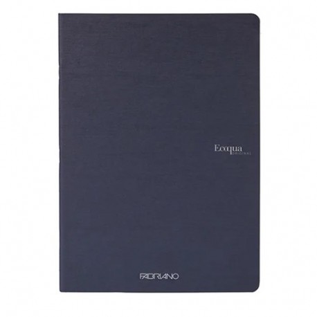 TACCUINO ECOQUA PM A4 LINES DARK BLUE 40