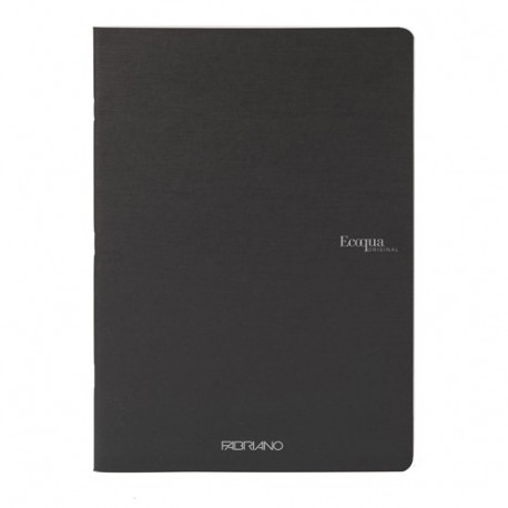 TACCUINO ECOQUA PM A5 LINES NERO 40 FF