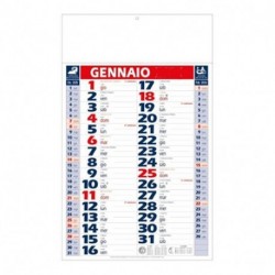 CALENDARIO 26 OLANDESE 28,8X47 BASIC