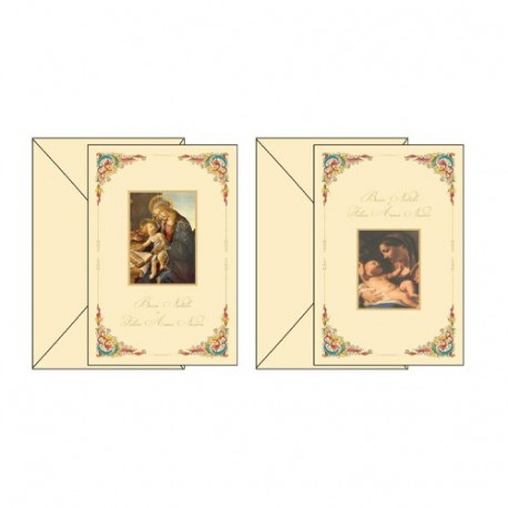 BIGLIETTO NATALE SACRI 9X14 - 04244301