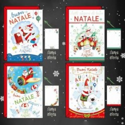 BIGLIETTO BABBI NATALE KIDS - 04432801