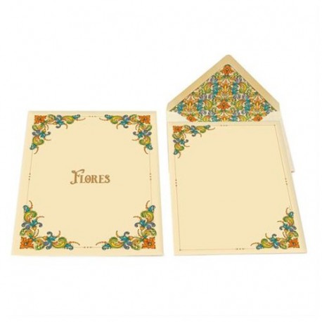 PLICO B10+10B 19X25  FLORES - 01706100