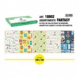 CARTA REGALO PIEGATA 100X140 FANTASY