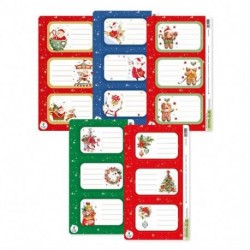 STICKERS NATALE FANTASIA BL. 2F.