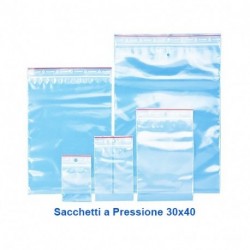 SACCHETTI A PRESSIONE CM 30X40 100PZ