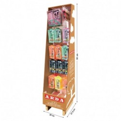ESPOSITORE 72PZ. COMPASSI - 500CO1