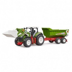 BRUDER RODMAX TRATTORE CON BENNA - 03452