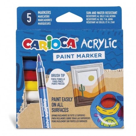 PENNARELLI CARIOCA ACRYLIC PAINT MARKER