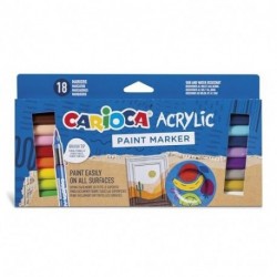 PENNARELLI CARIOCA ACRYLIC PAINT MARKER