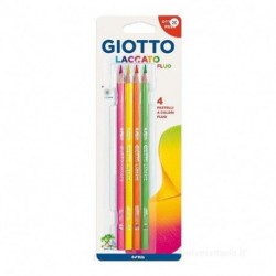 PASTELLI LACCATI FLUO 4PZ. BLISTER -