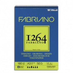 1264 BLOCCO FABRIANO DISEGNO A3 SPI.LC.