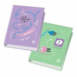 RACCOGLITORE AD ANELLI A4 DISEGNATO -